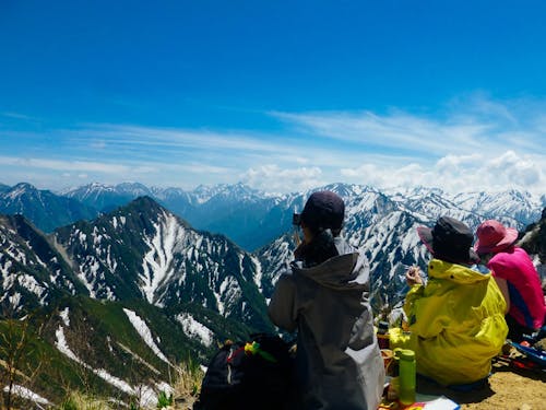 晴れた日は北アルプスへ