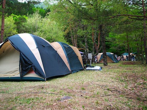 祭りの前日はキャンプで楽しみましょう!