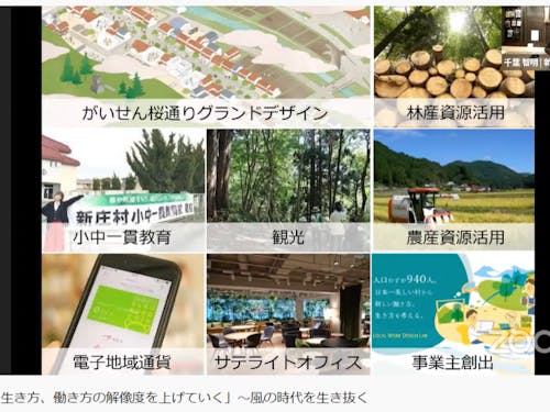 新庄村の取り組み