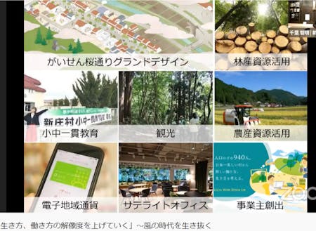 新庄村の取り組み
