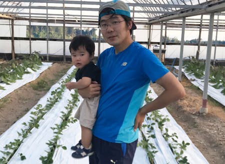 芸西村を「非常に穏やかな土地柄」と語る松下さん。