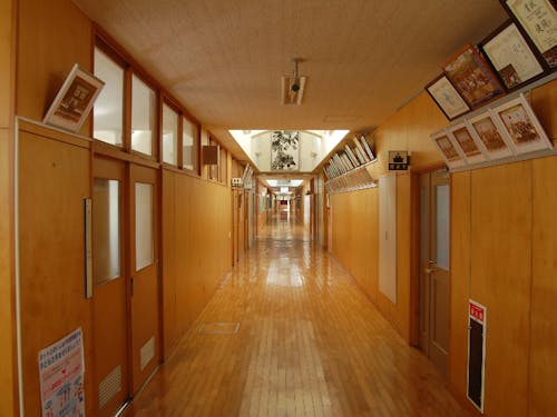 今にも子どもたちの声が聞こえてきそう・・・