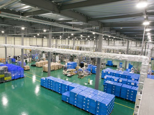 工場内風景（金山工場製造部）