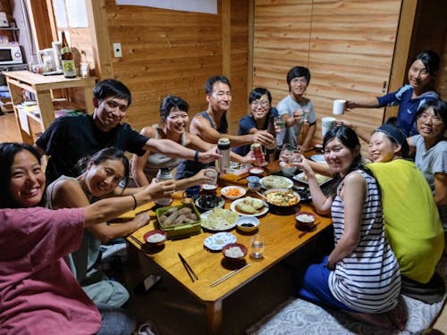 もうひとつの拠点”屋久島サウスビレッジ”(コロナ禍前)