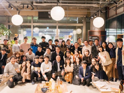 卒業生たちとの交流イベントの様子(2019年)