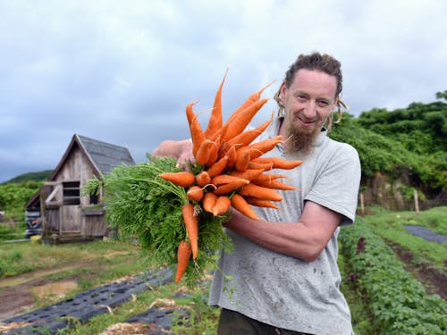 オーガニックファームを営むフランクさん