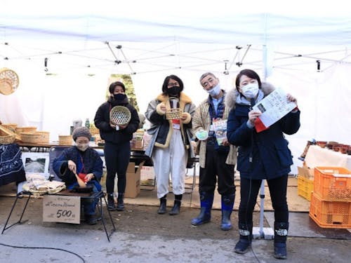 地域おこし協力隊による「地域の担い手文化彩」の様子