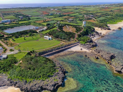 和泊町は海に囲まれた離島の町