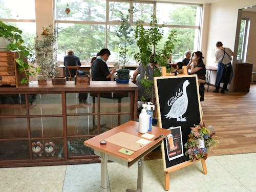 カフェの様子