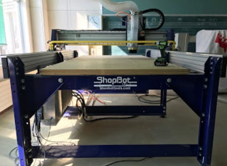 木工製品を切削する機械ShopBot