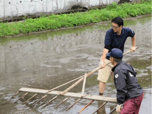 豊かな自然を生かしたお米・野菜づくりなどのプログラムも