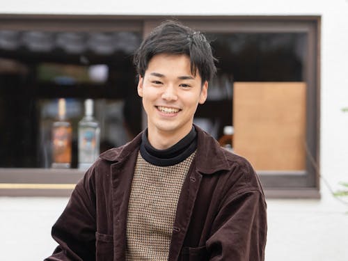 起業型協力隊仲間 中田さん。フランス留学時に「ゼロ・ウェイスト」の考えと出会う。