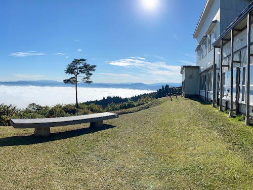 雲海がキレいな別館「みはらし荘」