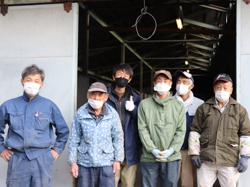 生産組合の皆さんありがとうございました