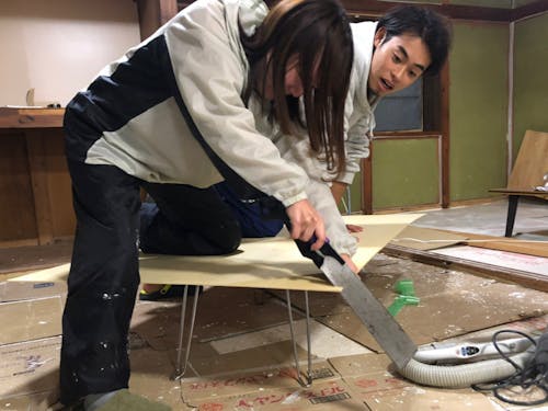 古民家DIYによる拠点づくり