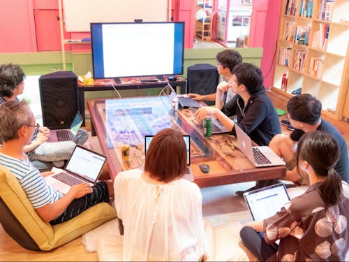 社内勉強会のひとコマ。