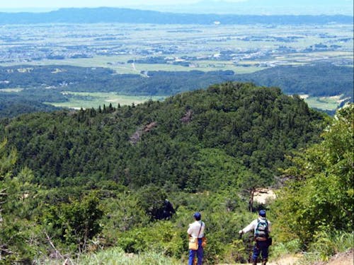 五頭山からの阿賀野市