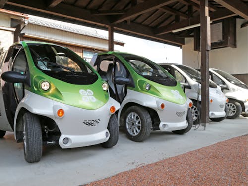 最先端!超小型モビリティ『コムス』