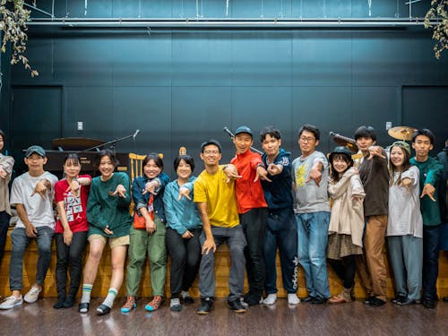 ペコレラオープン前日の集合写真