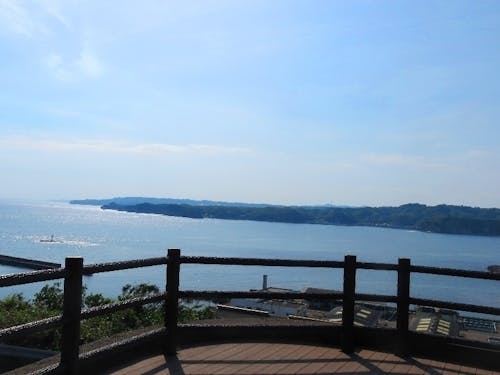 海も山もある勝浦は、見晴らしのいい場所がたくさん