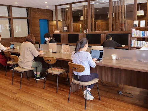 コワーキングスペースもあります