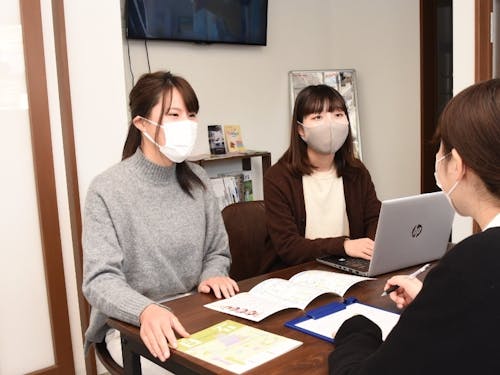 移住相談中の様子