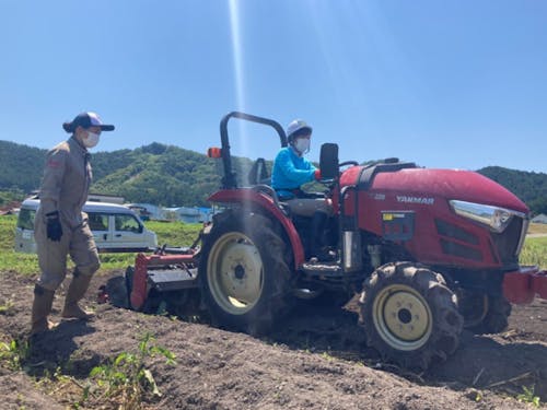 農業機械も、運転できるようになります