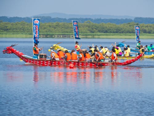 町のイベント②「観光夏まつり~ドラゴンボート~」