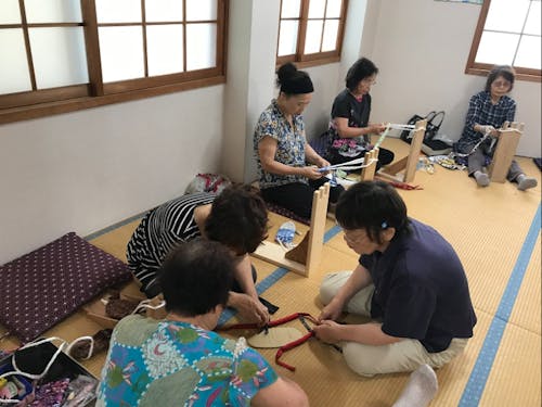 手芸教室の様子