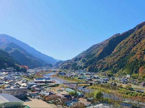 飯田市の山間地域 遠山郷