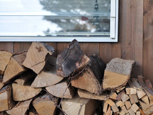 暖炉のある生活、憧れますね