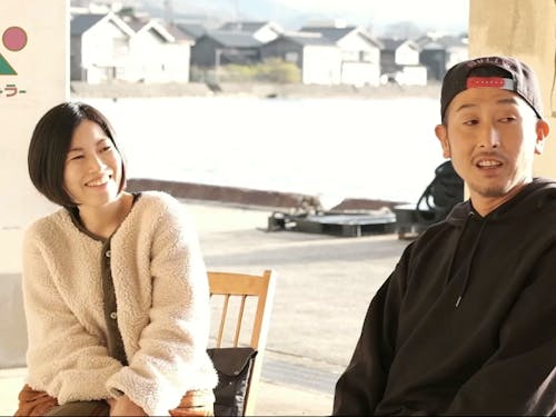 たけのかぞく丹下芙蓉さん(写真左)