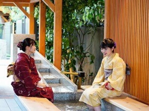 無料で使える足湯施設が全部で6か所あります。