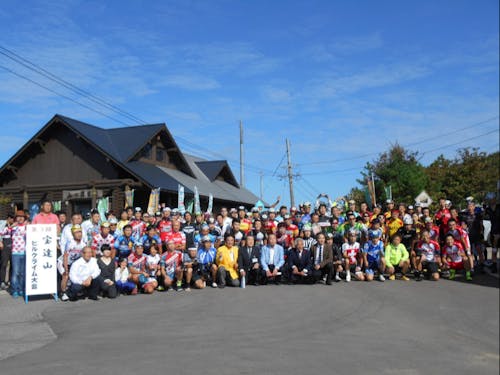 能登の最高峰=宝達山ヒルクライム大会