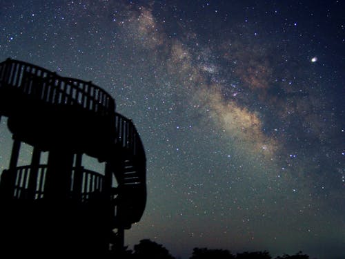 神野山から見られる星空