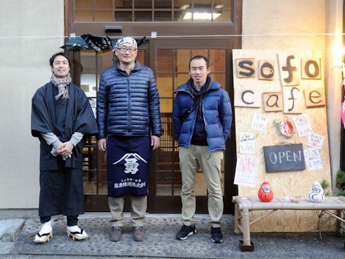 シャッター商店街となった商店街をリノベーションしカフェを立ち上げに挑戦中!