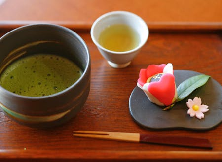 松江の抹茶と和菓子