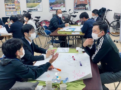 みんなで「こうなりたい」をたくさん話し合いました