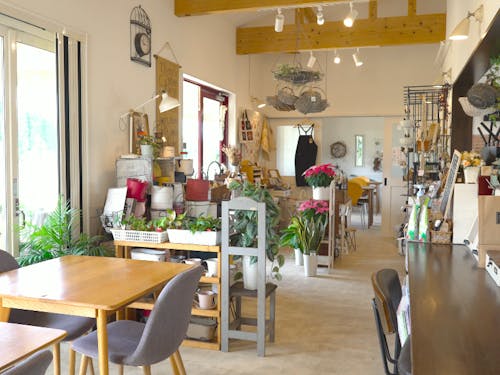 直売所カフェスペース