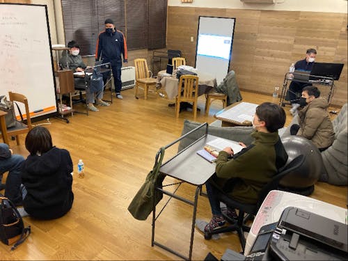 シェアオフィスでは、住民同士の交流や、地域の人との交流にも使われます!