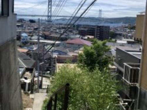 胸打つ風景や地域の美味しい食の垂水区ゲスト・辻さん撮影