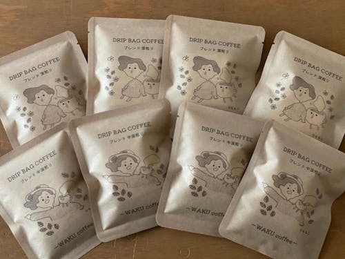 WAKU coffeeさんのドリップパック珈琲は地域の方にも大人気!