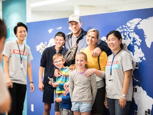 訪れすゲストと友達になる