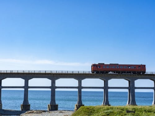 阿武町JR惣郷(そうごう)鉄橋の息を飲む美しさ☆