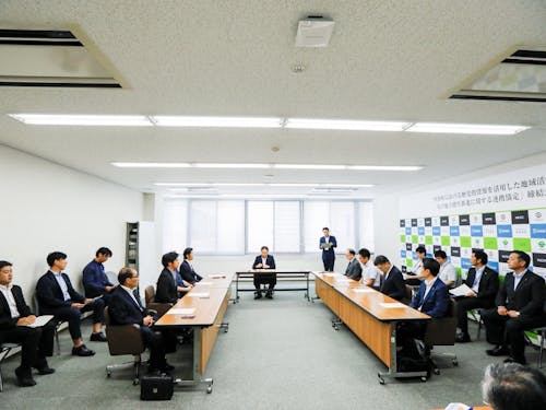 ちゃんと、町と協定も結んで活動しています