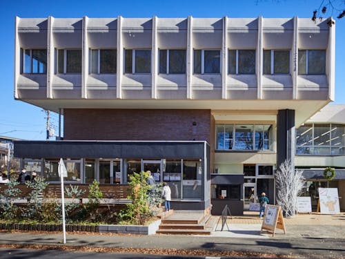 図書館をリノベーションしたBibli