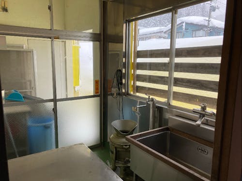 貸しスペースBはテイクアウト専門のコーヒースタンドなどを想定