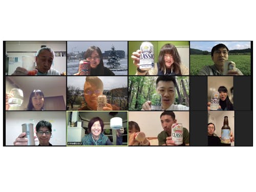 下川町民を交えて行ったオンラインイベント