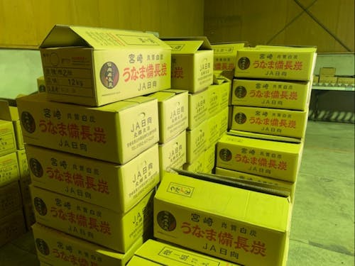 うなま備長炭は関東関西で高い人気を誇ります。