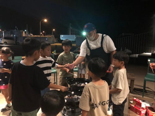 伊方町の地域おこし協力隊として活躍している田中さん